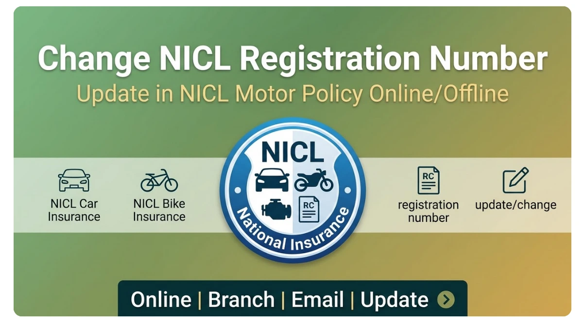 Change NICL Policy Registration Number