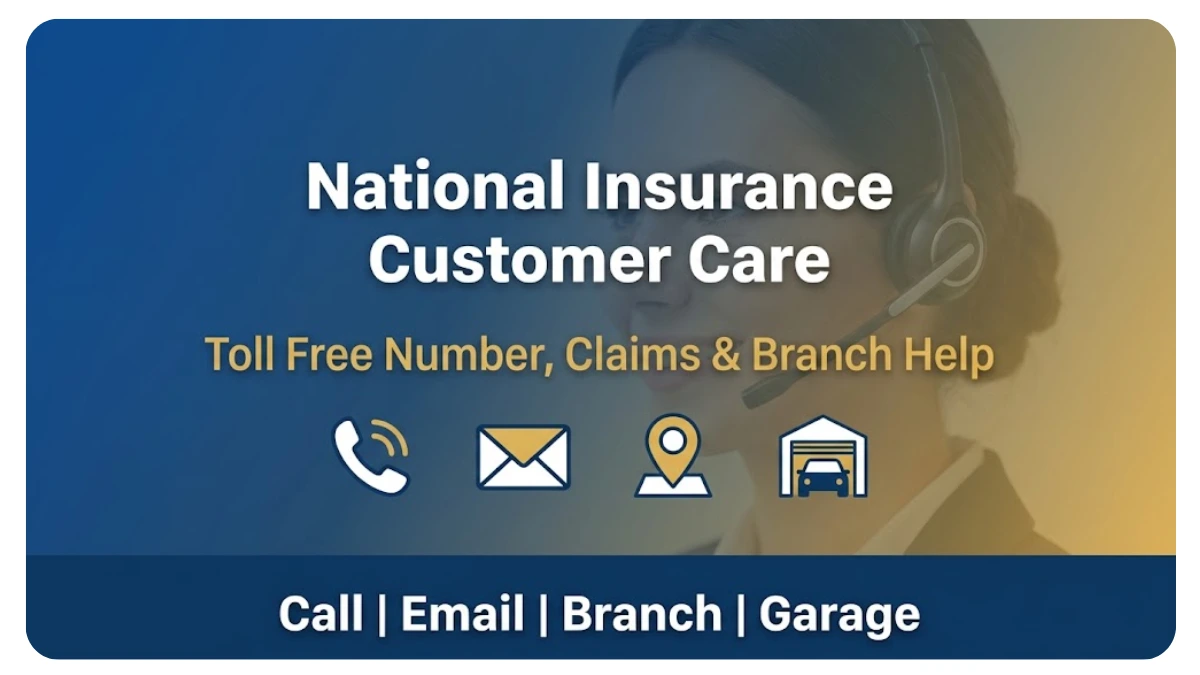 National Insurance customer care with helpline number and email
