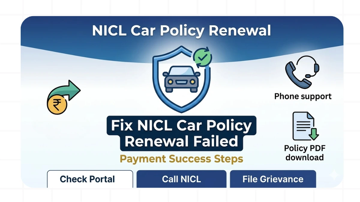 NICL Renewal Failure Fix